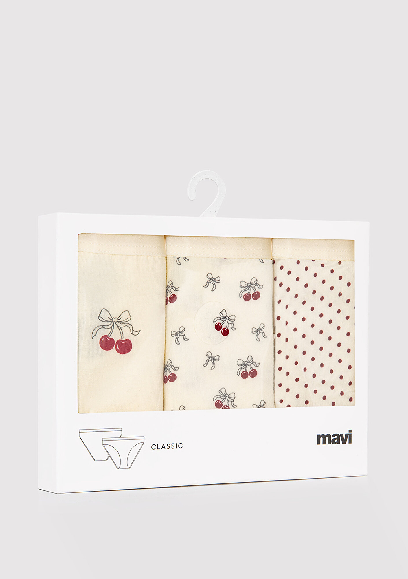 Mavi 3lü Klasik Külot 1913820-70007