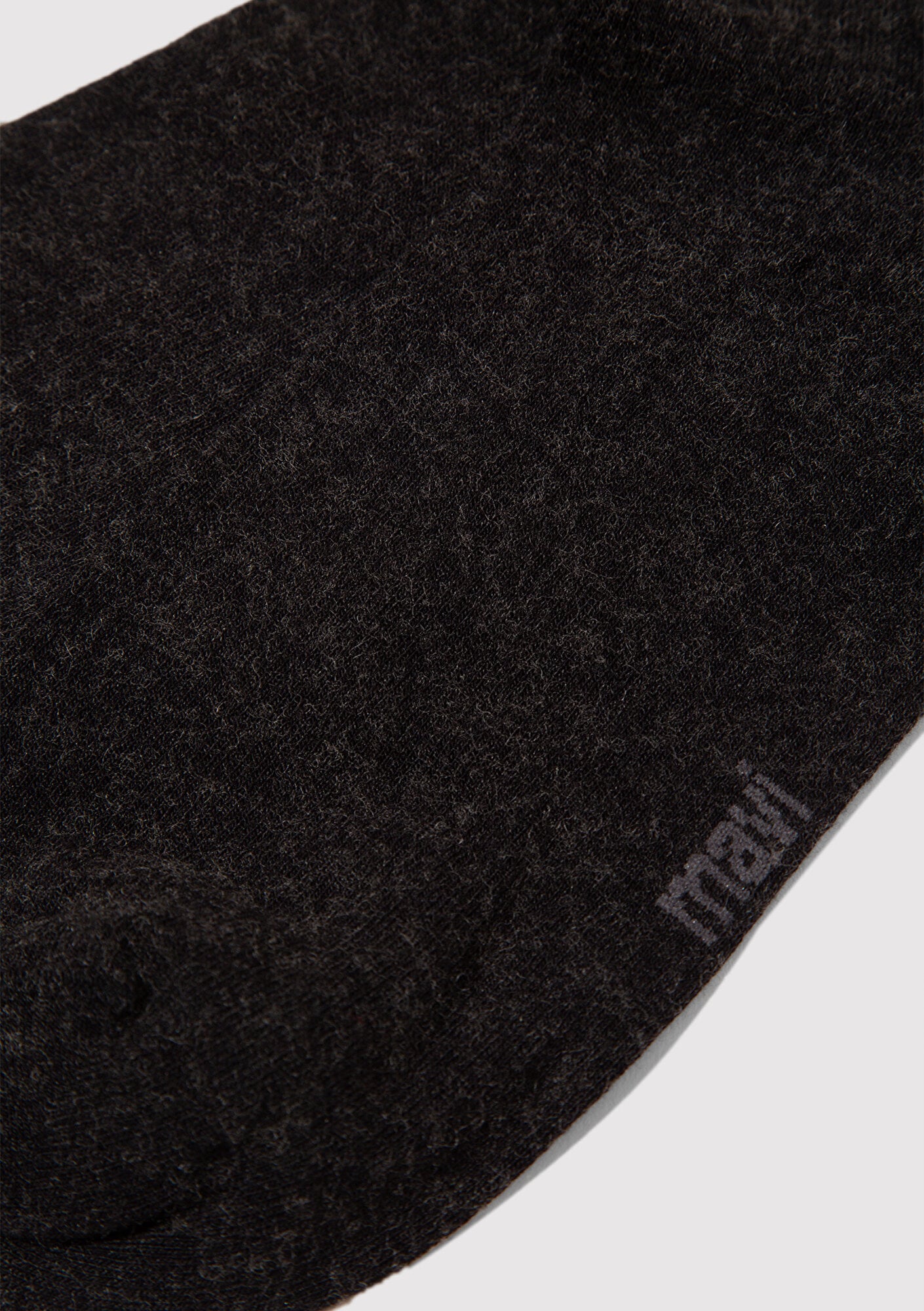  Mavi Yün Karışımlı Siyah Soket Çorap 0912199-900