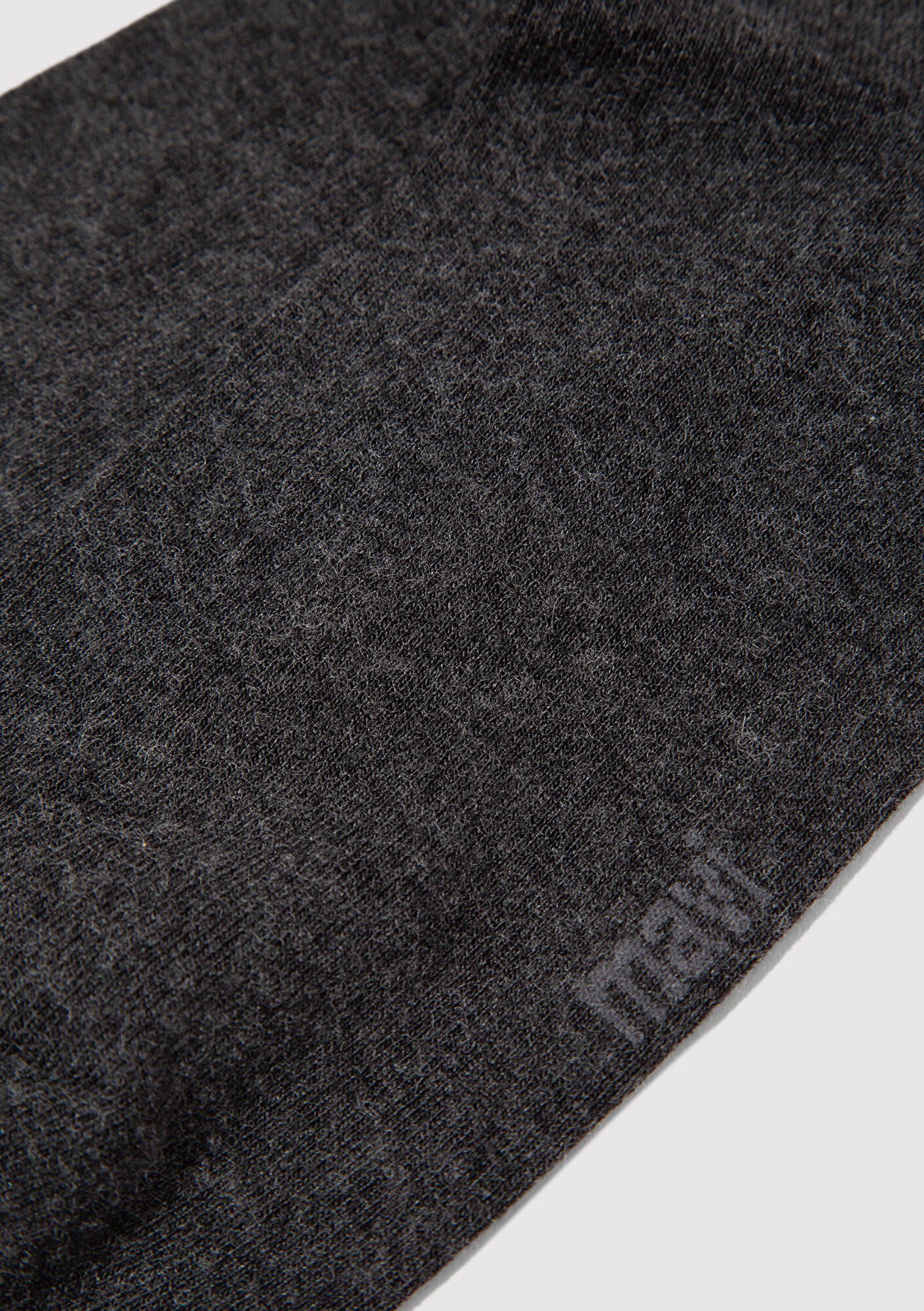  Mavi Yün Karışımlı Gri Soket Çorap 0912199-12685