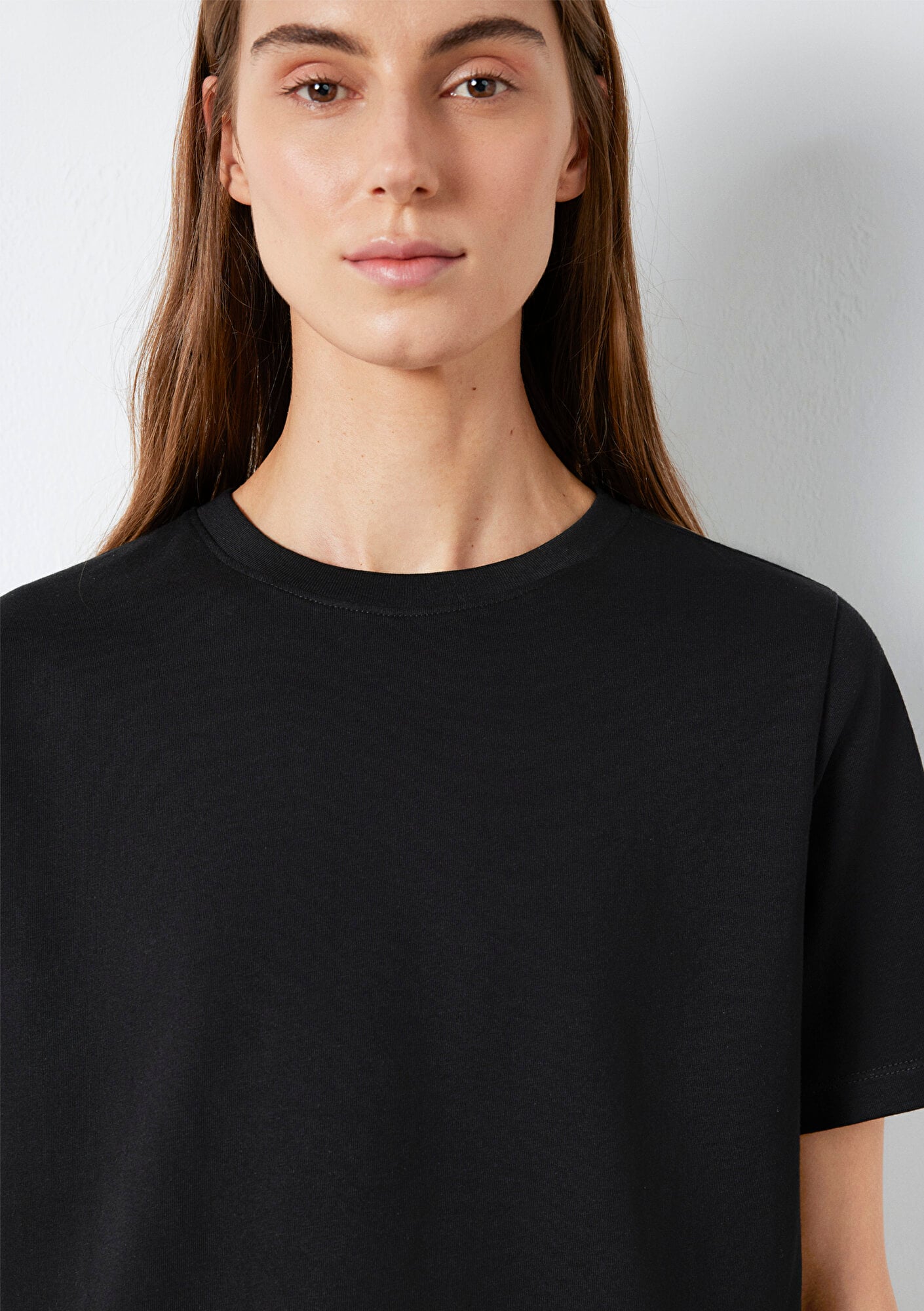 Mavi Siyah Basic Tişört Regular Fit / Normal Kesim 1600965-900