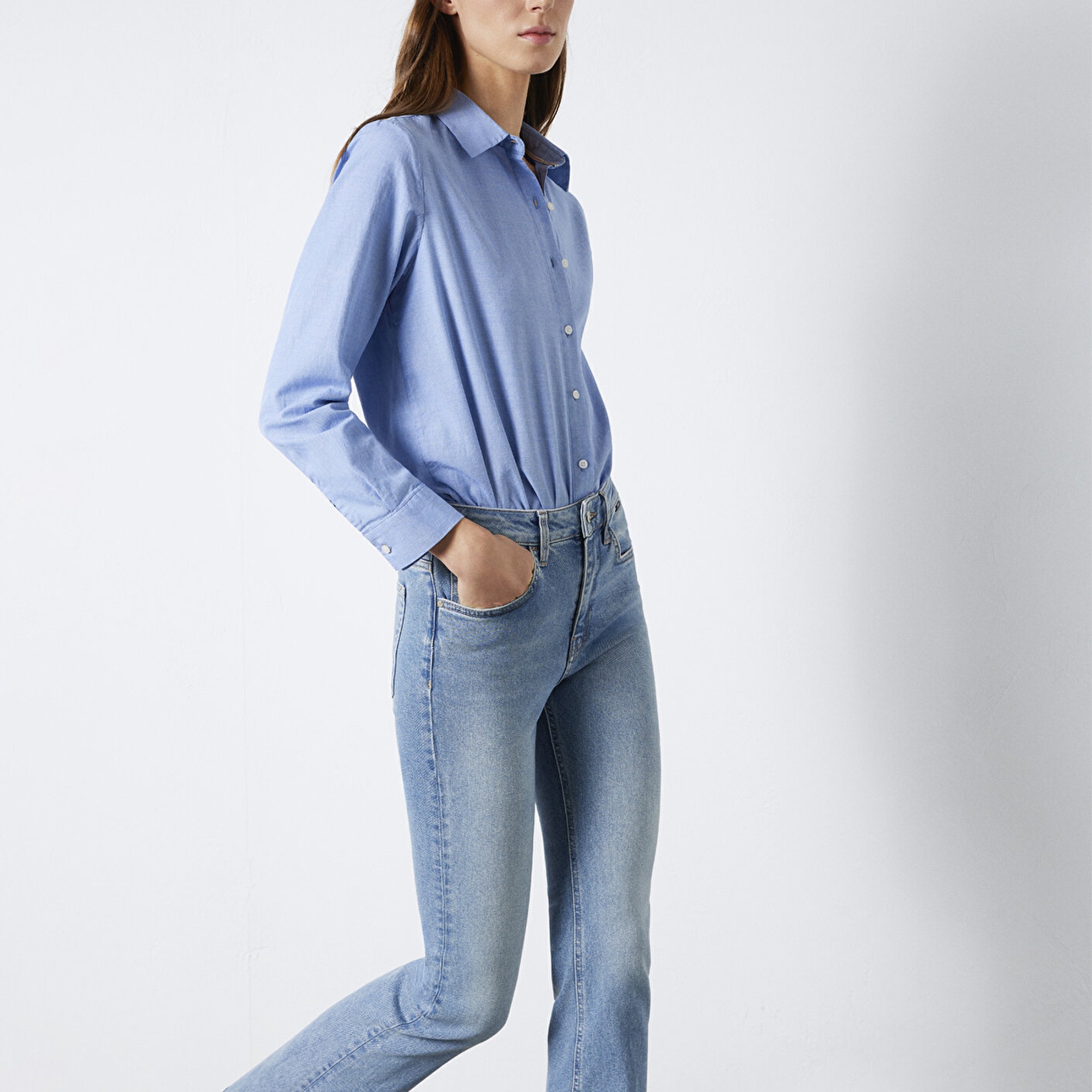 Mavi Mavi Gömlek Regular Fit / Normal Kesim 1211381-81509