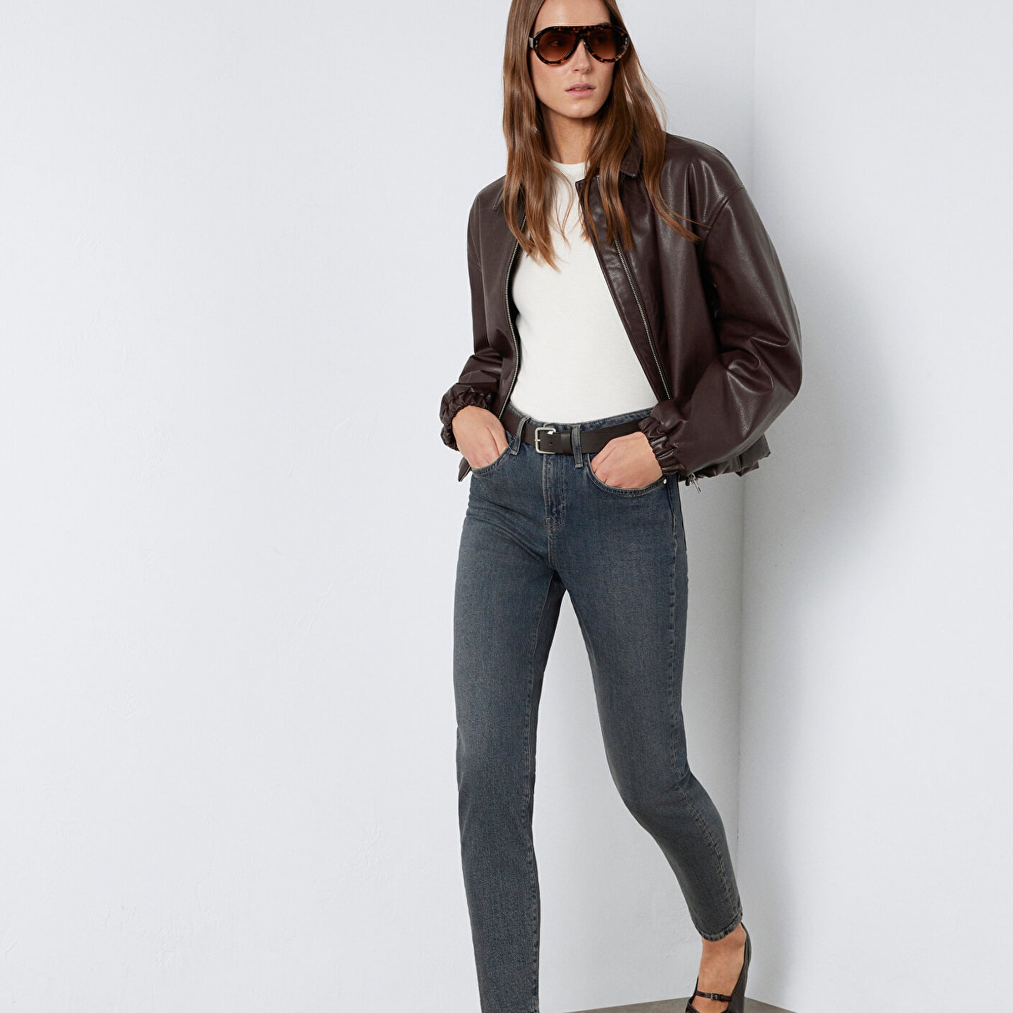 Mavi Cindy Koyu Mavi Premium Blue Jean Pantolon 100277-89936