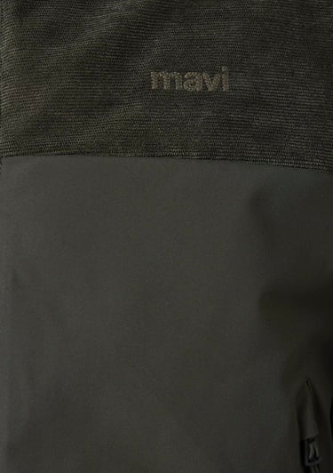  Mavi Kapüşonlu Haki Ceket Regular Fit / Normal Kesim 0110772-71553