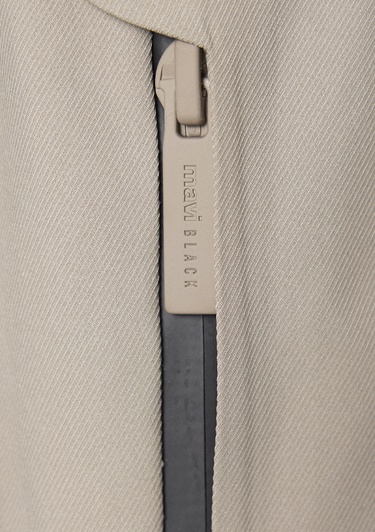  Mavi Kapüşonlu Haki Ceket Loose Fit / Bol Rahat Kesim 0110784-80697