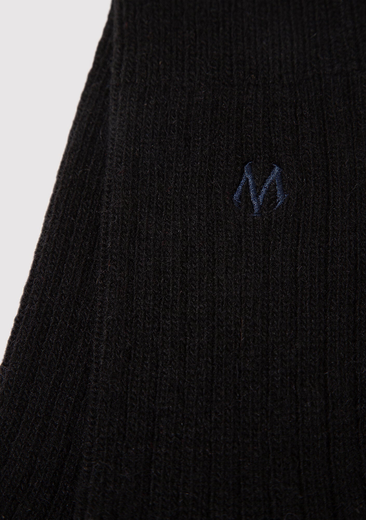 Mavi Yün Karışımlı Siyah Bot Çorabı 0911999-900