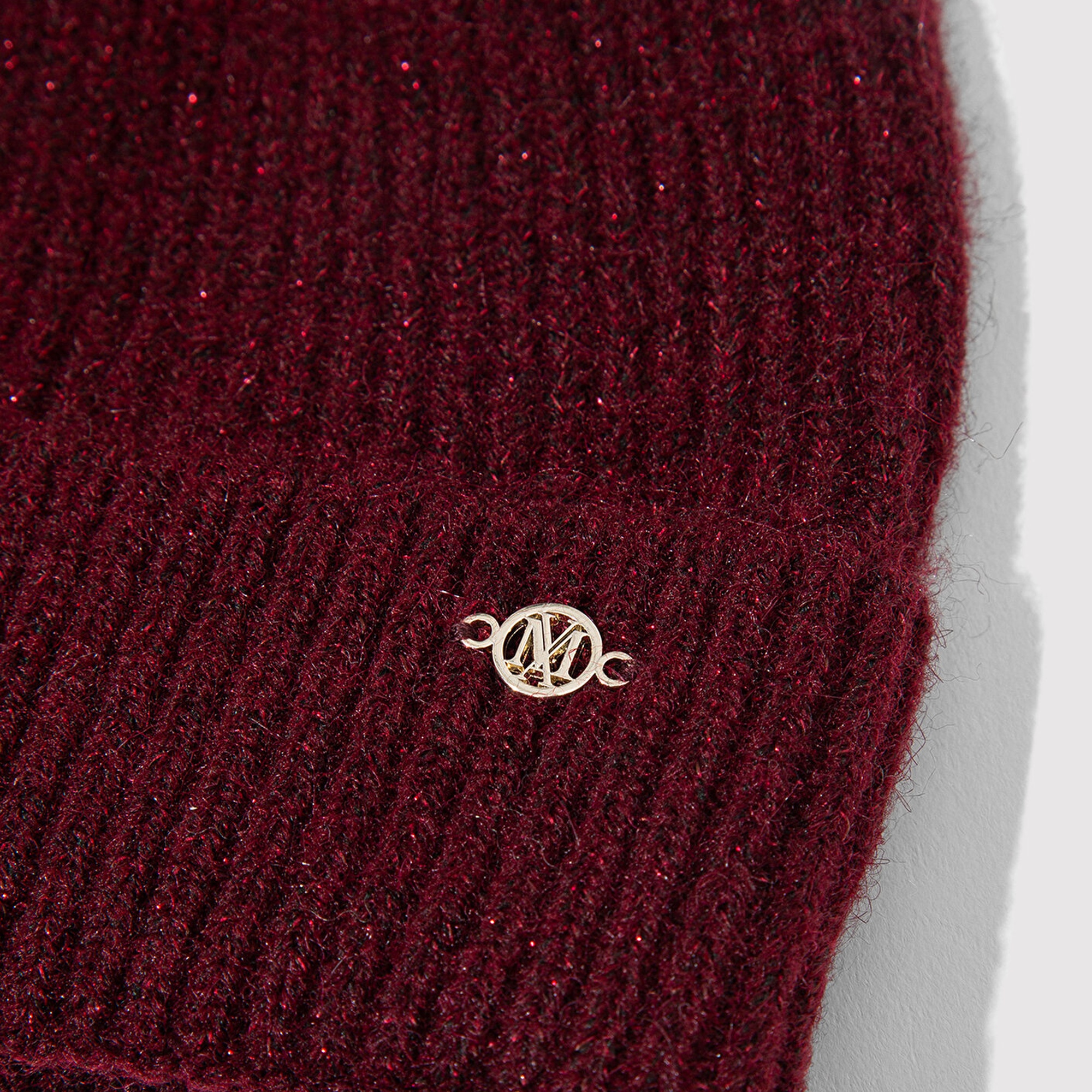 Mavi Yün Karışımlı Bordo Bere 1913608-24862