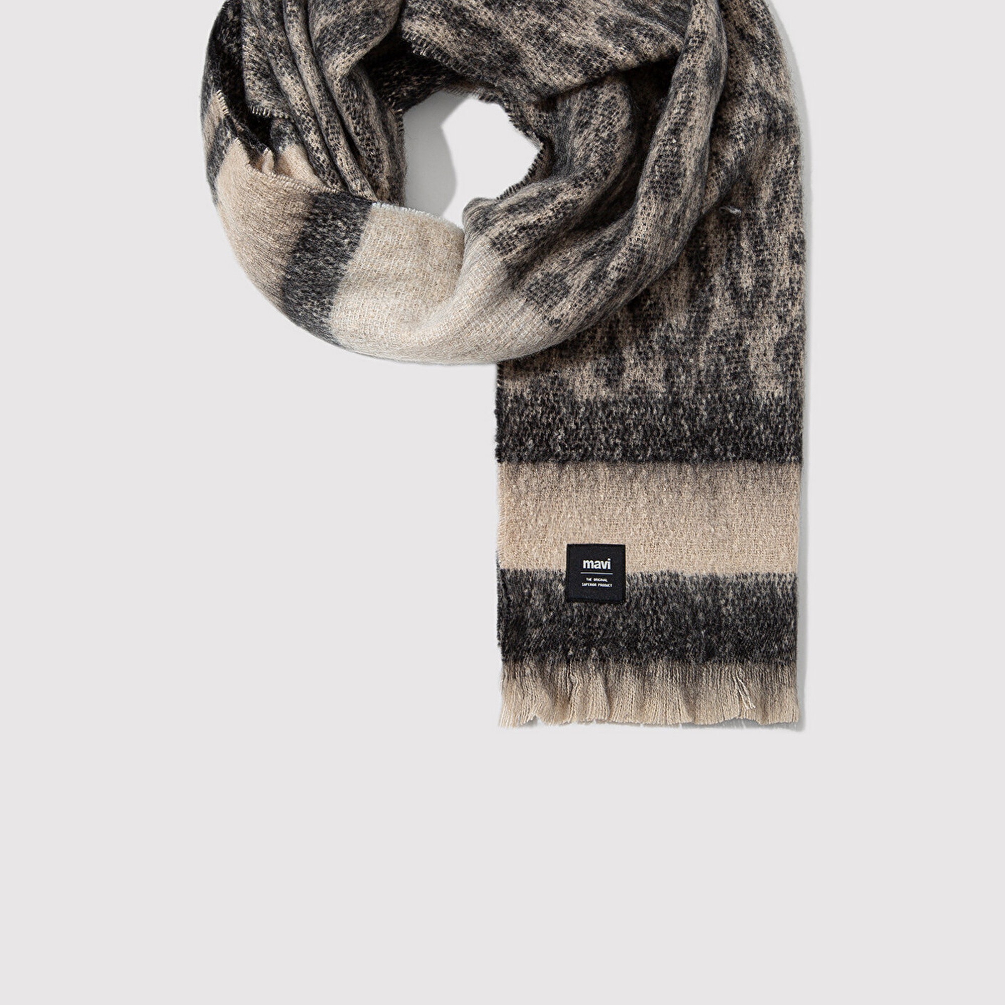 Mavi Gri Atkı 1913604-24674