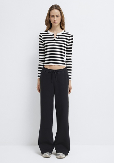  Mavi Siyah Pantolon 1011182-900