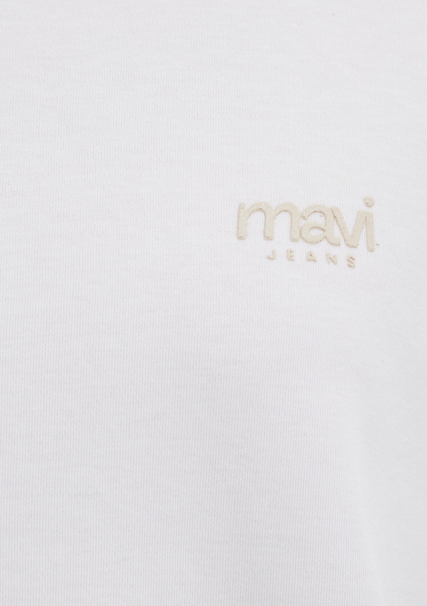 Mavi Mavi Jeans Baskılı Ekru Tişört Regular Fit / Normal Kesim 1613804-80194