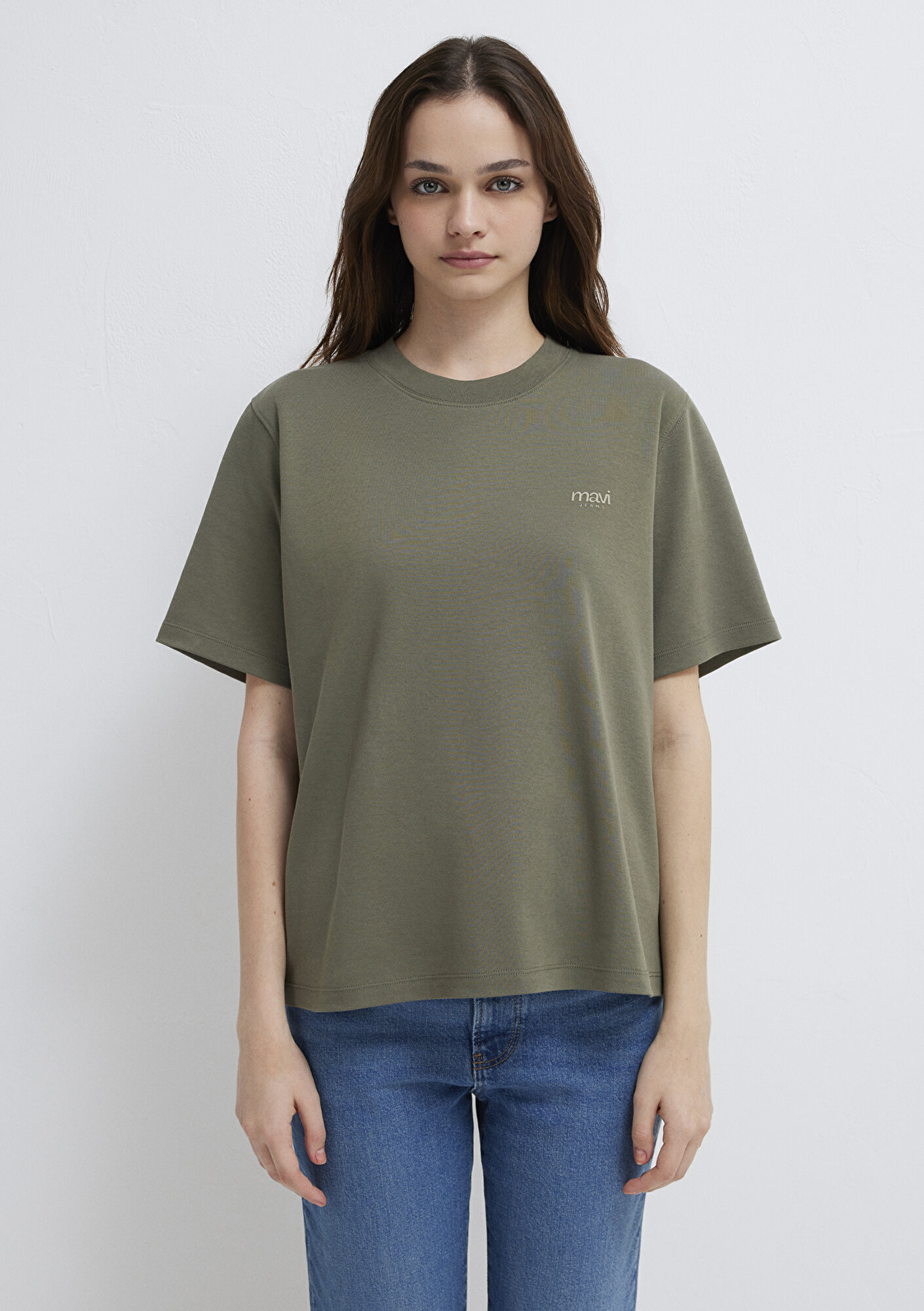  Mavi Mavi Jeans Baskılı Green Tişört Regular Fit / Normal Kesim 1613804-86961