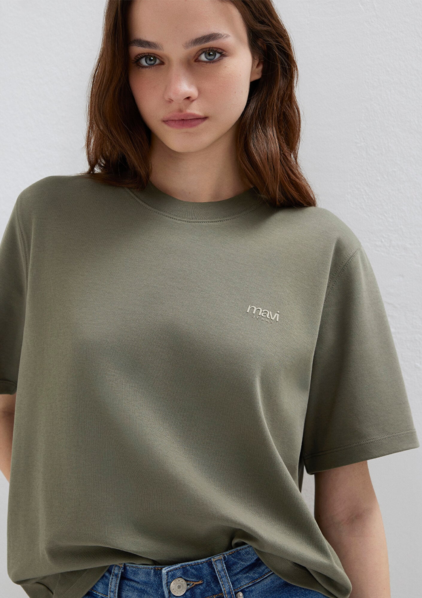 Mavi Mavi Jeans Baskılı Green Tişört Regular Fit / Normal Kesim 1613804-86961