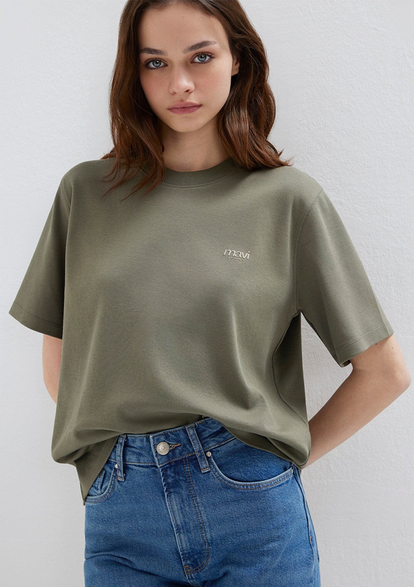 Mavi Mavi Jeans Baskılı Green Tişört Regular Fit / Normal Kesim 1613804-86961