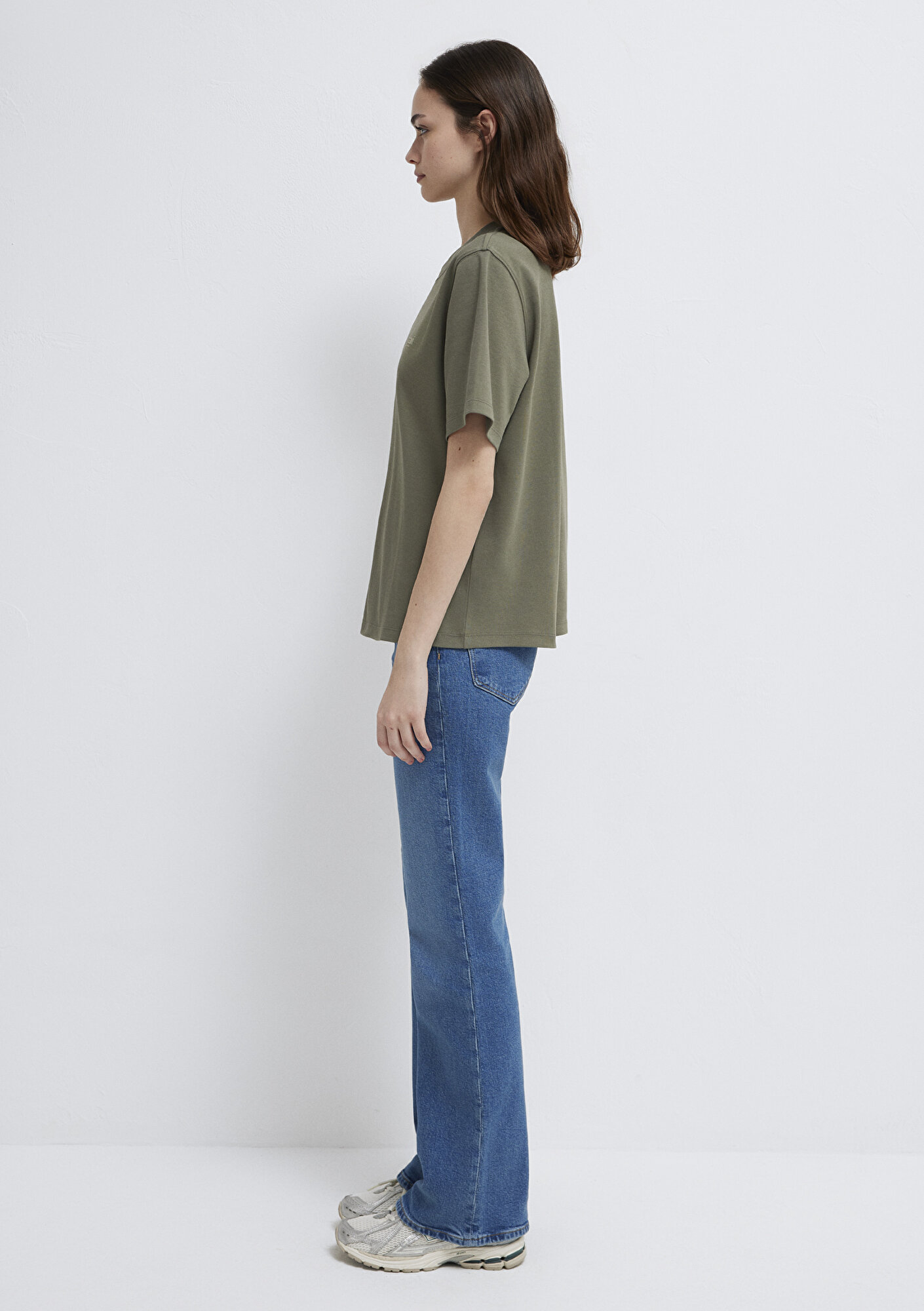  Mavi Mavi Jeans Baskılı Green Tişört Regular Fit / Normal Kesim 1613804-86961