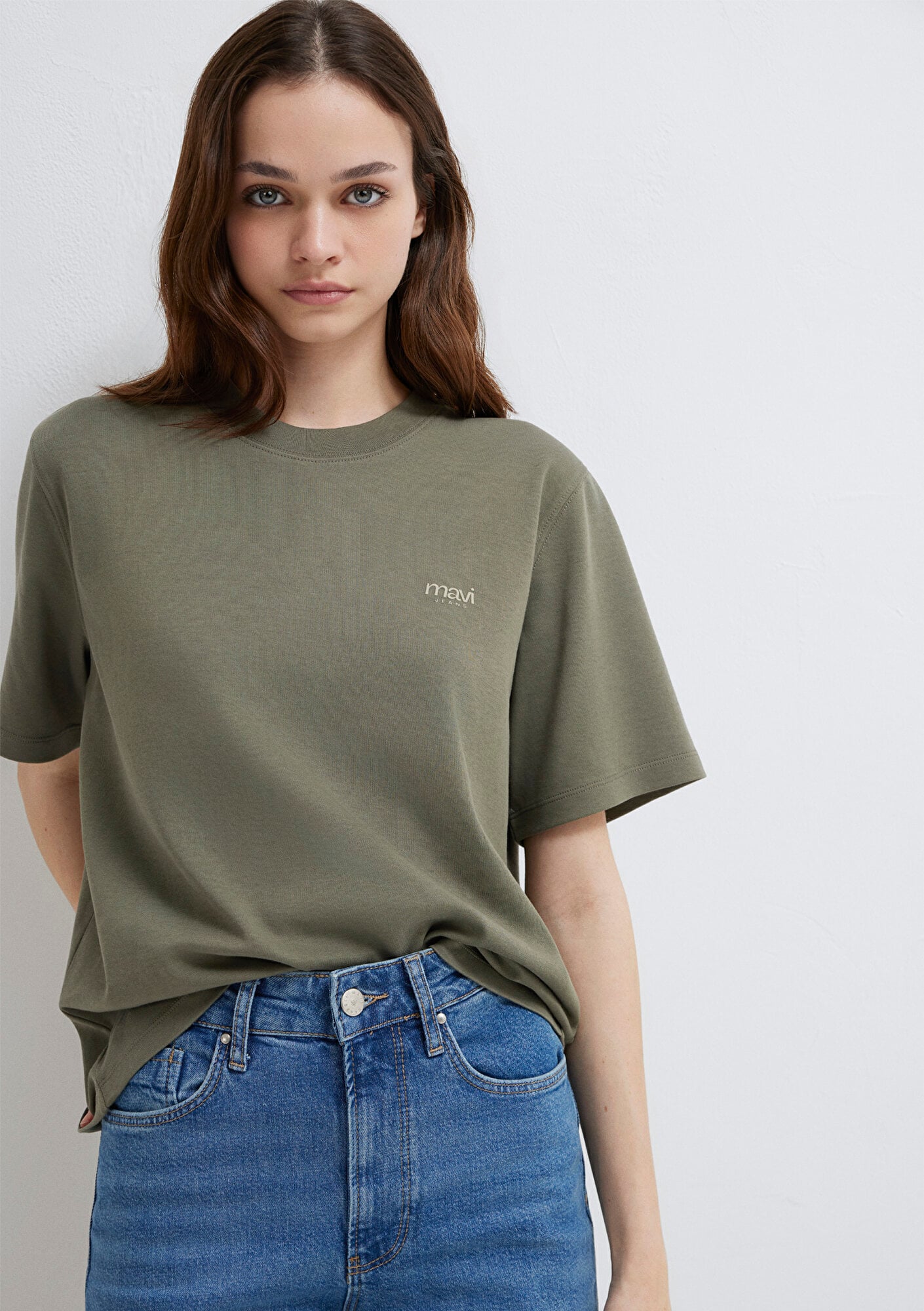 Mavi Mavi Jeans Baskılı Green Tişört Regular Fit / Normal Kesim 1613804-86961