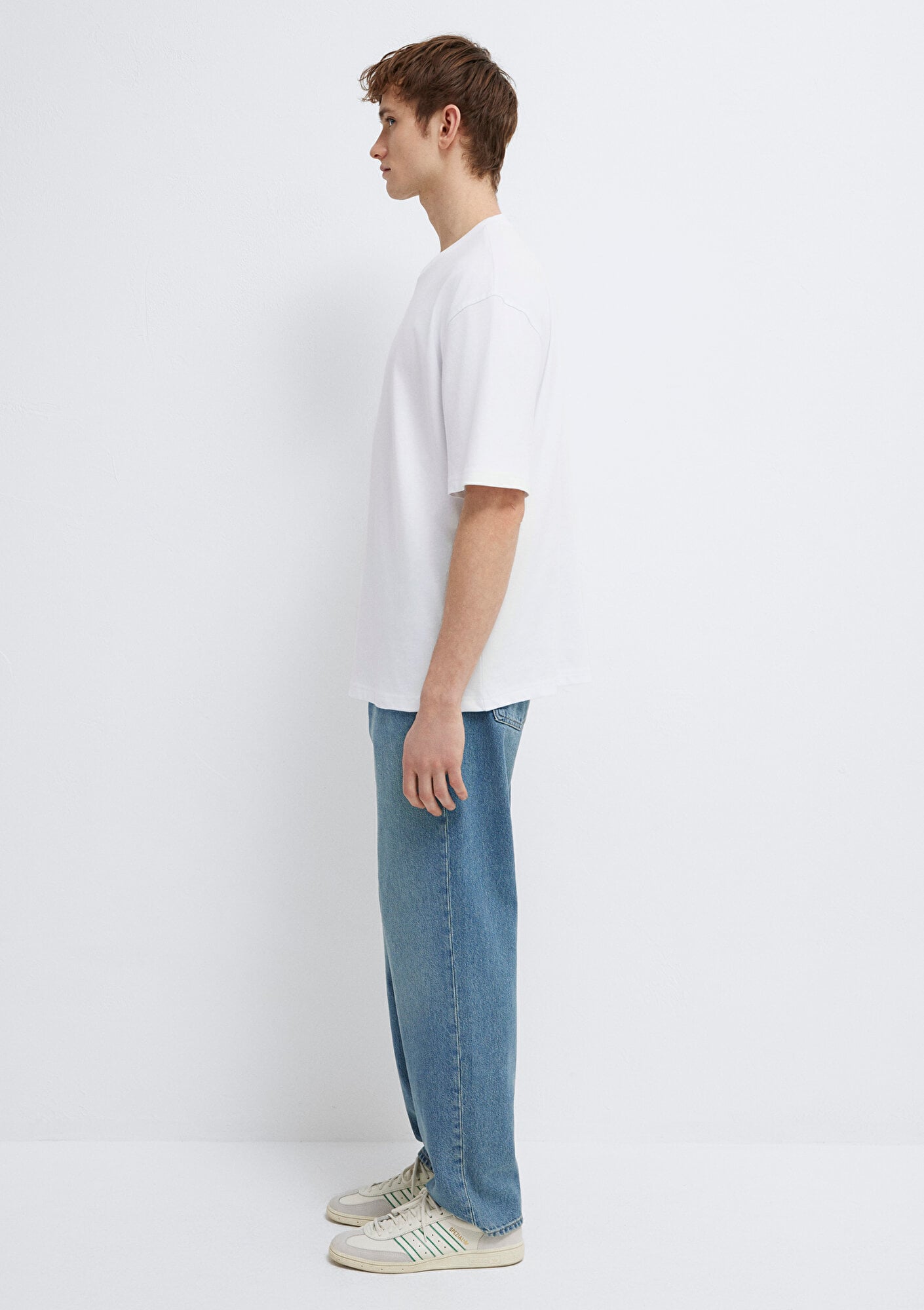 Mavi Mavi Nakışlı Beyaz Tişört Relaxed Fit / Rahat Kesim 0613130-620