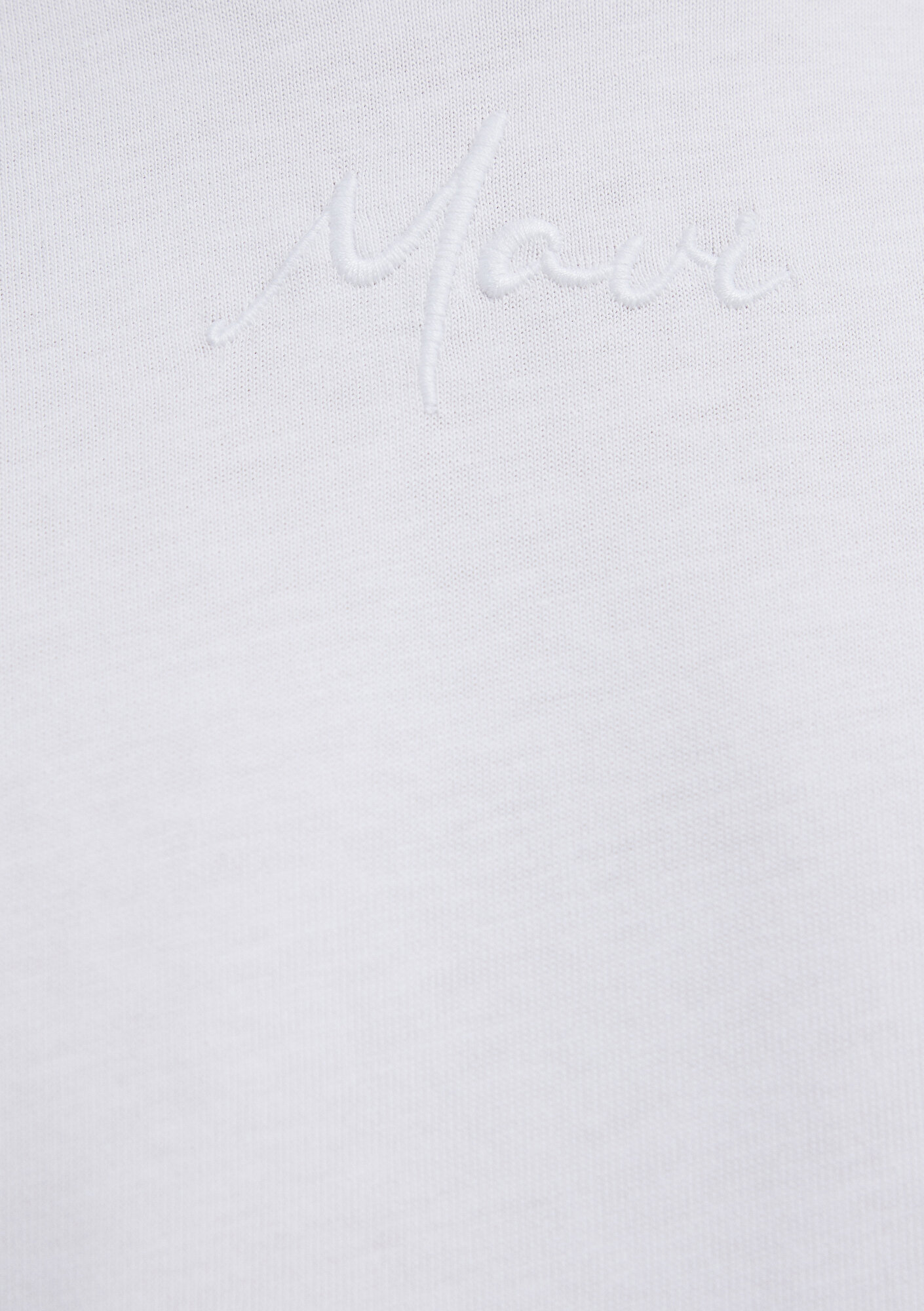 Mavi Mavi Nakışlı Beyaz Tişört Relaxed Fit / Rahat Kesim 0613130-620