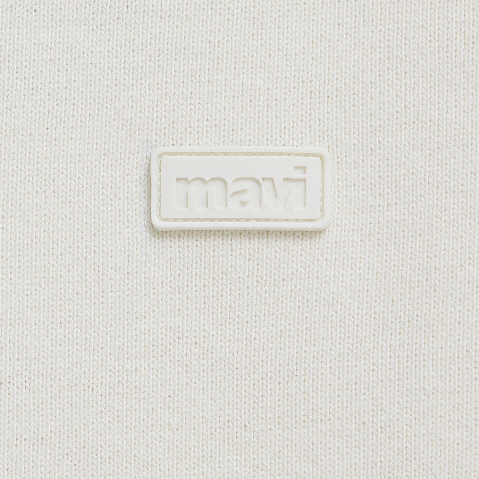 Mavi Bisiklet Yaka Ekru Sweatshirt 0S10550-71610