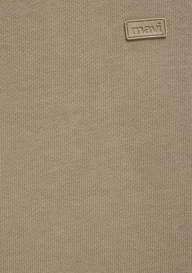  Mavi Bisiklet Yaka Kahverengi Sweatshirt 0S10550-70362