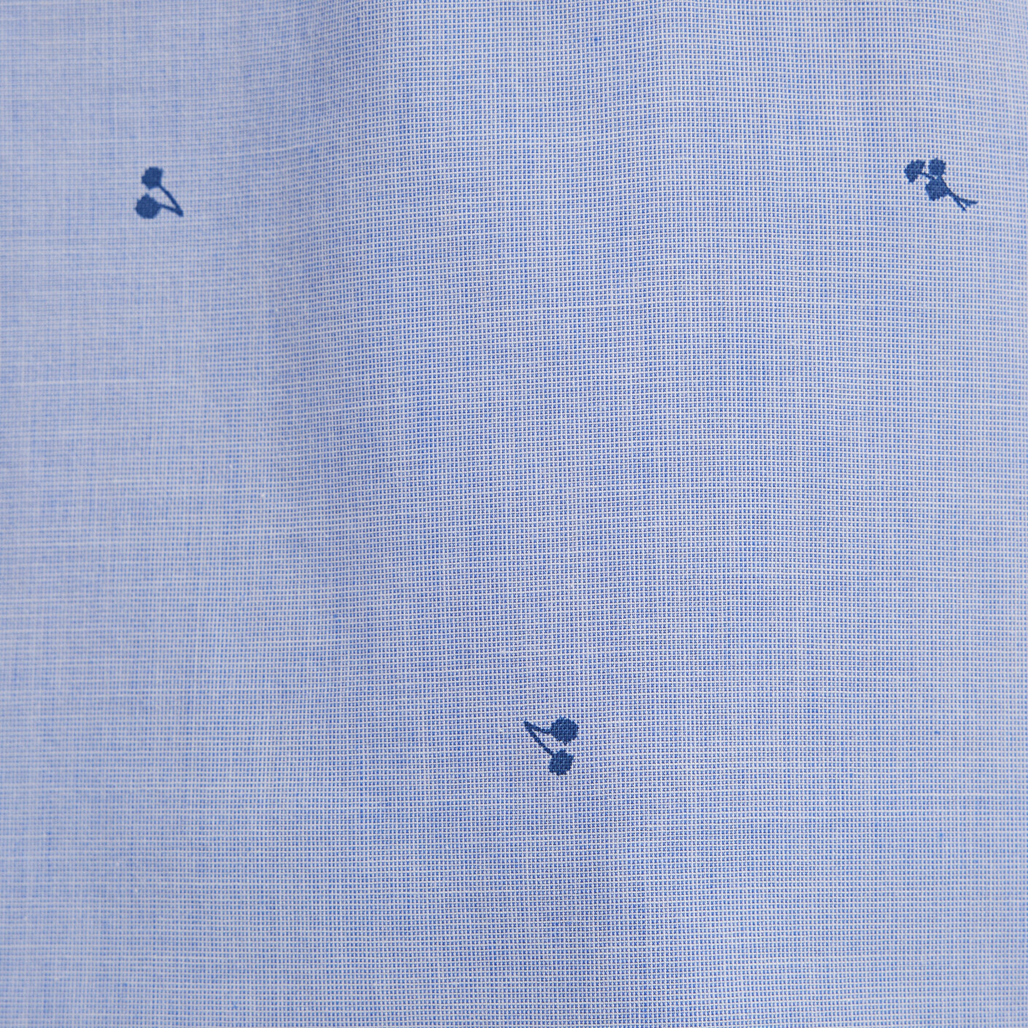 Mavi Baskılı Mavi Gömlek Regular Fit / Normal Kesim 1211397-91383