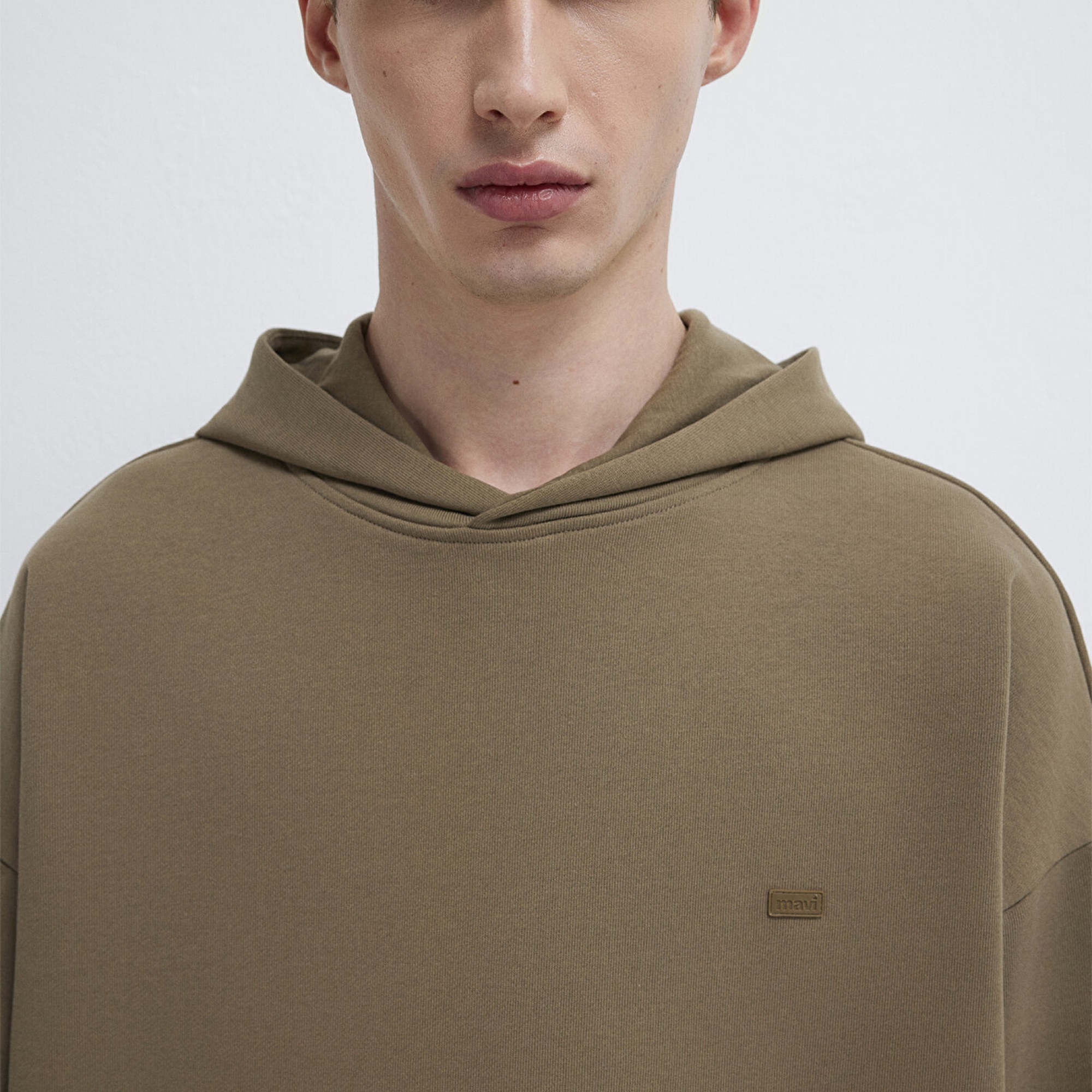 Mavi Yarı Fermuarlı Yeşil Sweatshirt 0S10416-71564