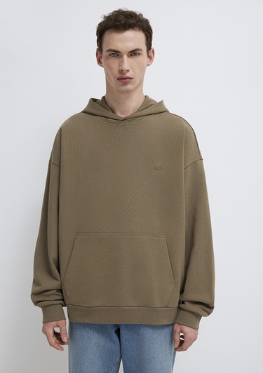  Mavi Yarı Fermuarlı Yeşil Sweatshirt 0S10416-71564