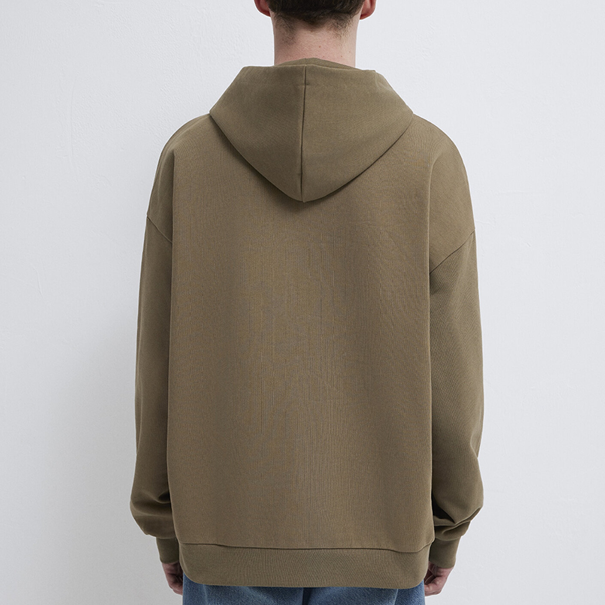 Mavi Yarı Fermuarlı Yeşil Sweatshirt 0S10416-71564