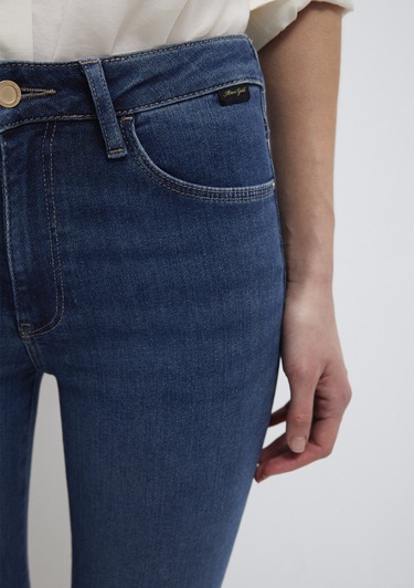  Mavi Kendra Gold Premium Gölgeli Koyu Mavi Jean Pantolon 10746A1552