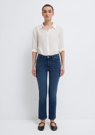  Mavi Kendra Gold Premium Gölgeli Koyu Mavi Jean Pantolon 10746A1552