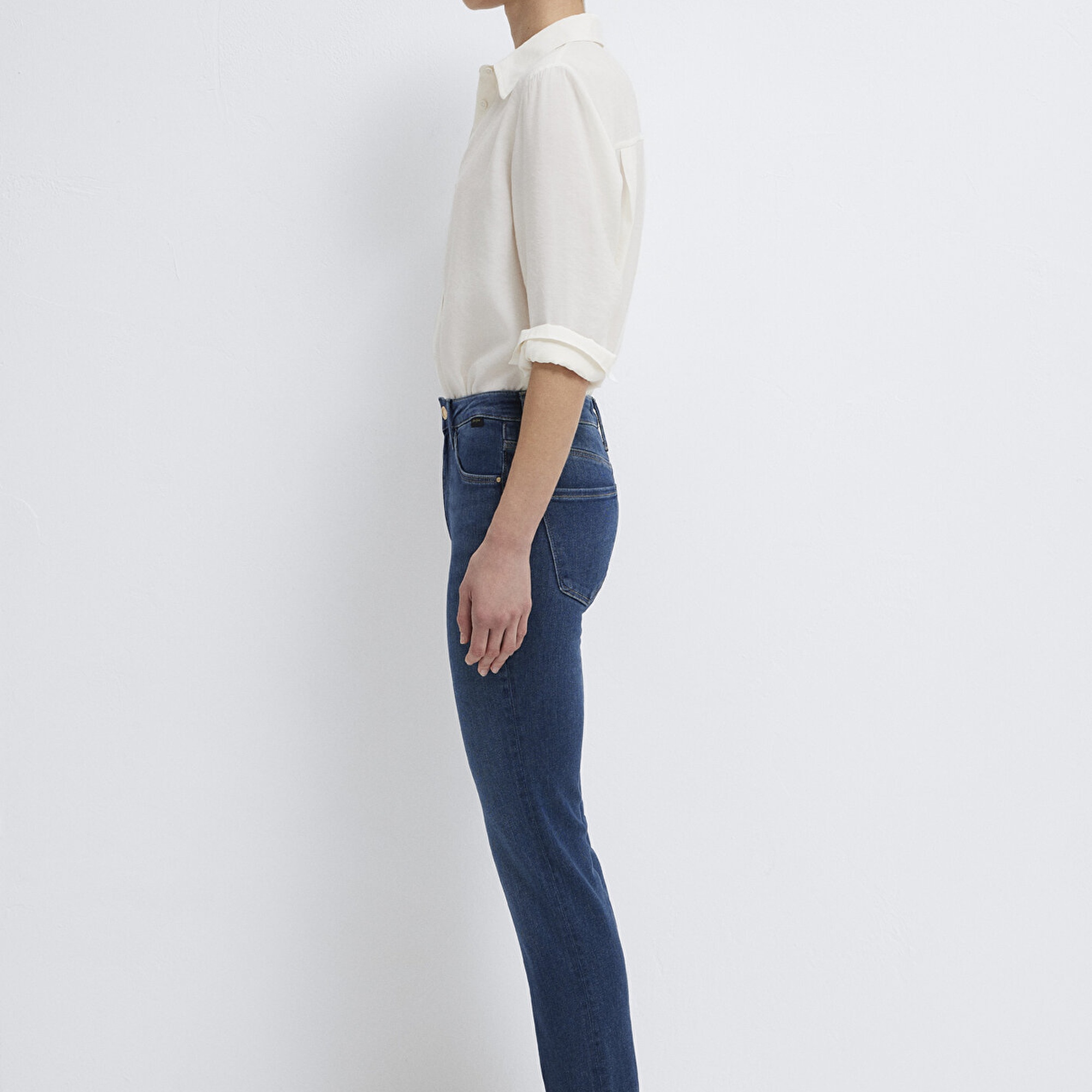 Mavi Kendra Gold Premium Gölgeli Koyu Mavi Jean Pantolon 10746A1552