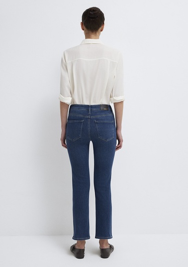  Mavi Kendra Gold Premium Gölgeli Koyu Mavi Jean Pantolon 10746A1552