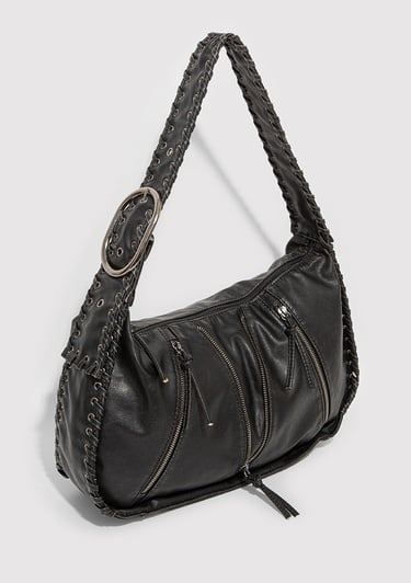  Mavi Siyah Omuz Çantası 1913830-900