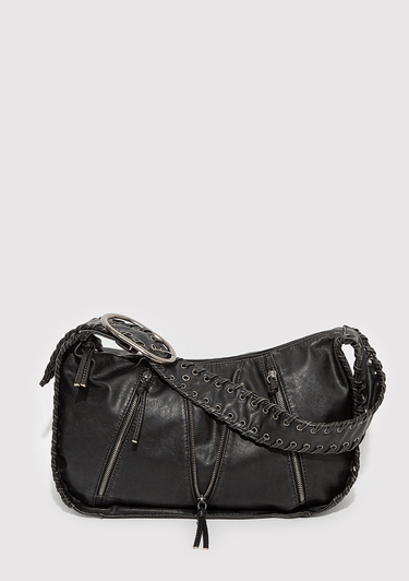  Mavi Siyah Omuz Çantası 1913830-900