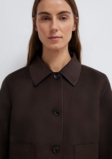  Mavi Kahverengi Suni Süet Ceket Regular Fit / Normal Kesim 1110829-70240