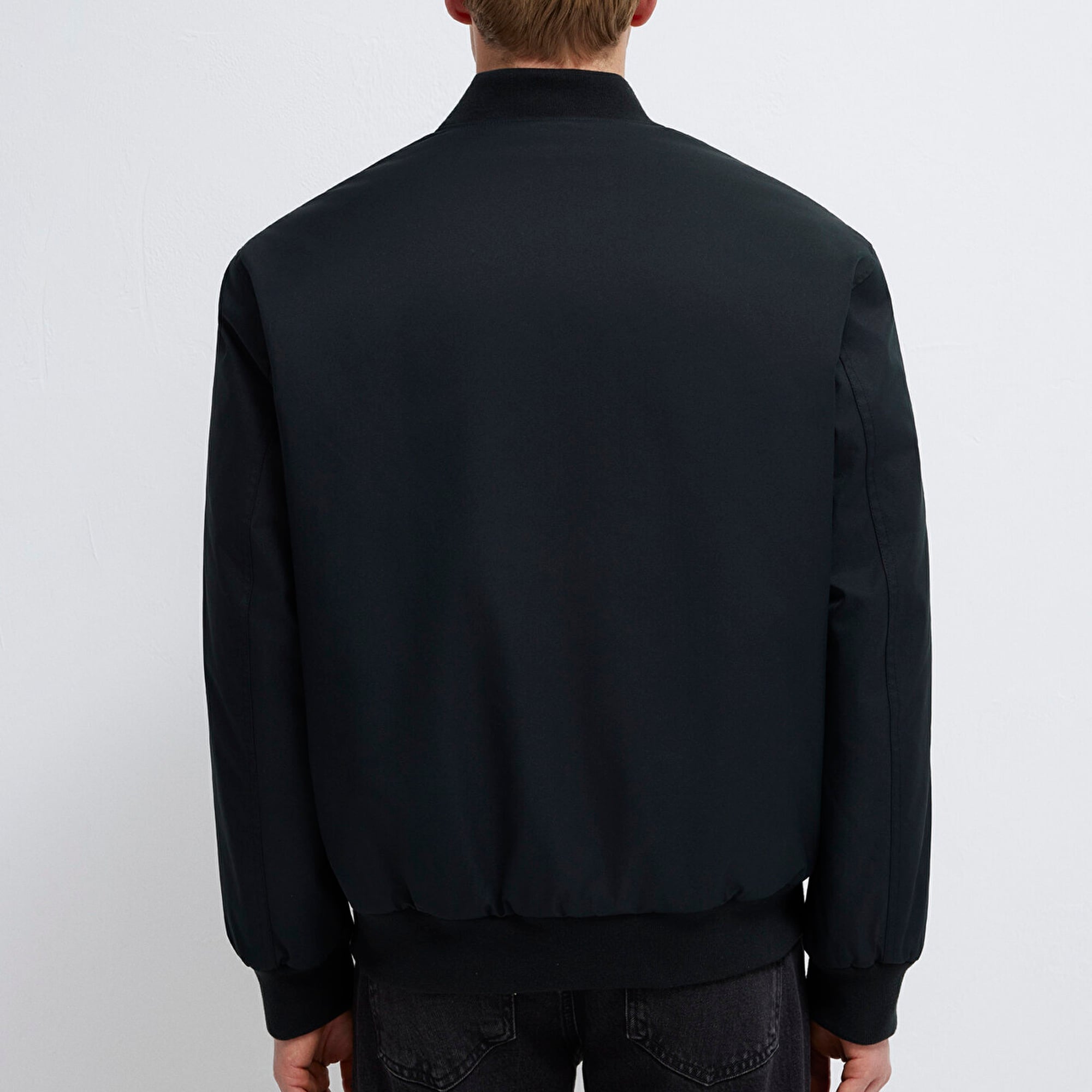 Mavi Mavi Logo Nakışlı Siyah Ceket 0110774-71379