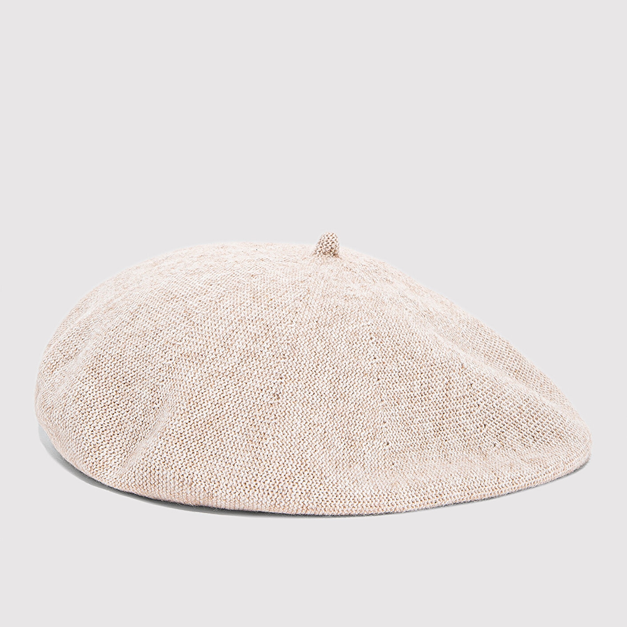 Mavi Yün Karışımlı Bej Bere 1913953-70020