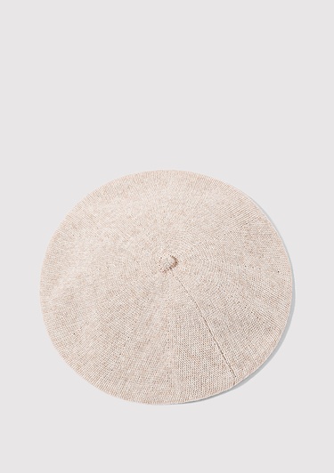  Mavi Yün Karışımlı Bej Bere 1913953-70020