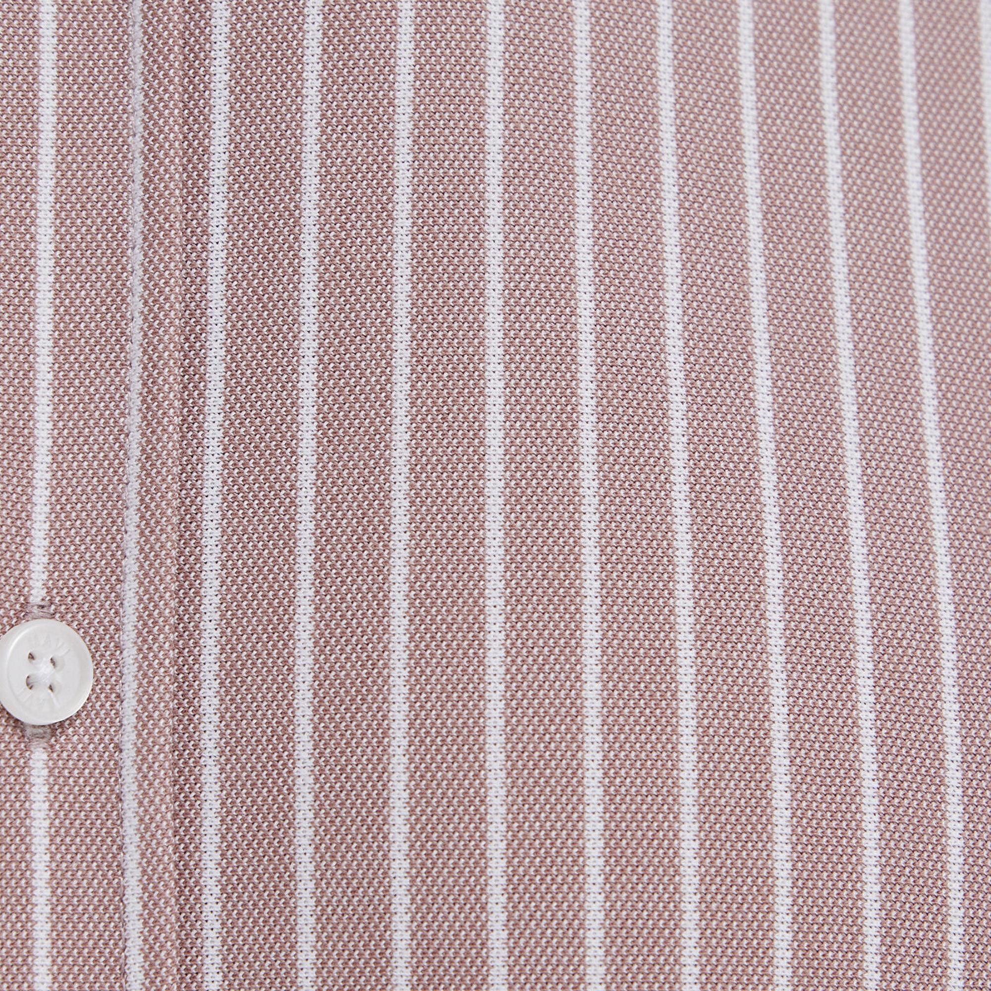 Mavi Çizgili Pembe Gömlek Slim Fit / Dar Kesim 0211404-91578