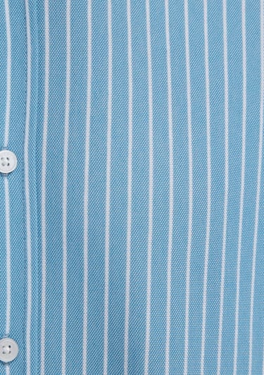  Mavi Çizgili Mavi Gömlek Slim Fit / Dar Kesim 0211404-91579