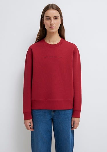  Mavi Mavi Denim Baskılı Kırmızı Sweatshirt 1S10525-70424