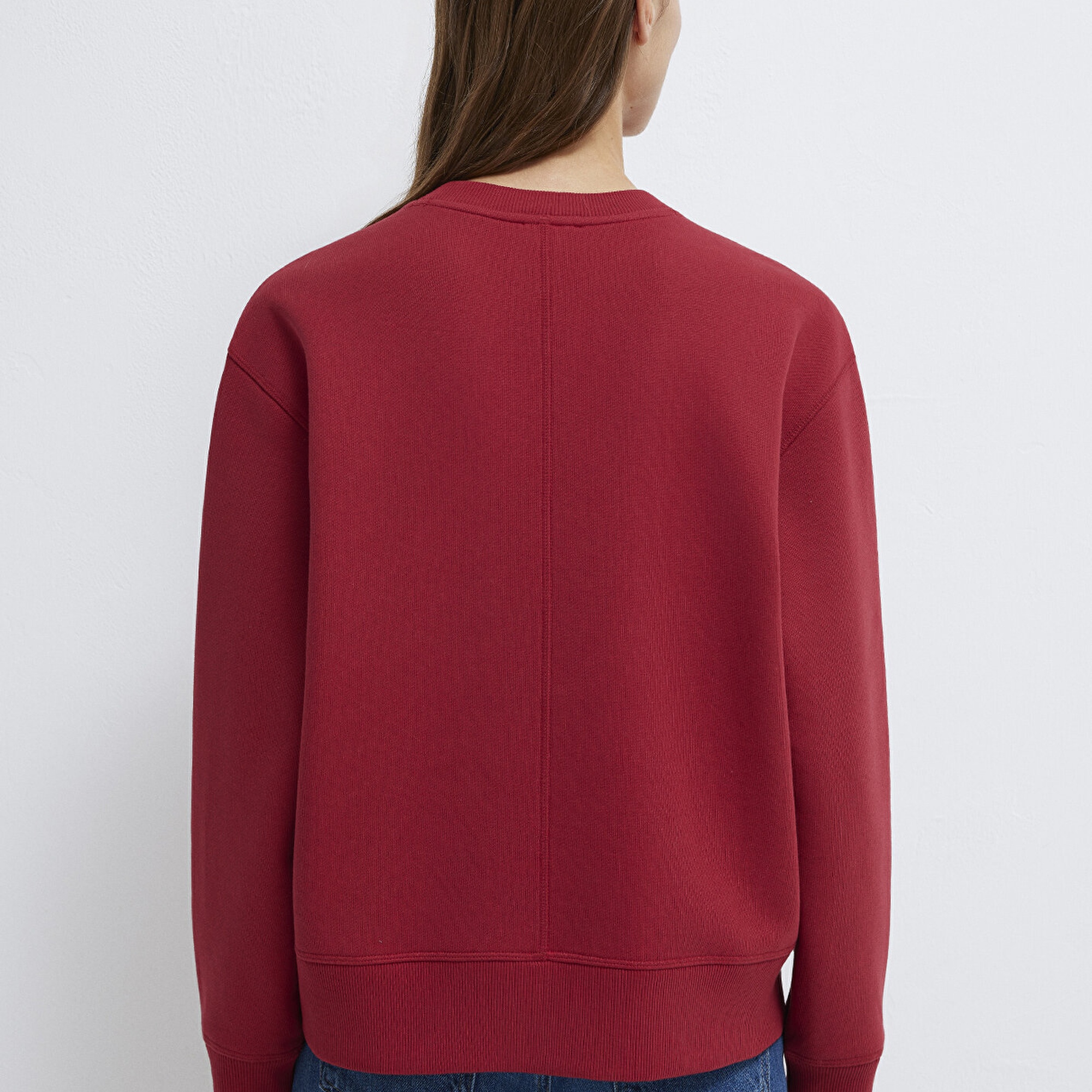 Mavi Mavi Denim Baskılı Kırmızı Sweatshirt 1S10525-70424