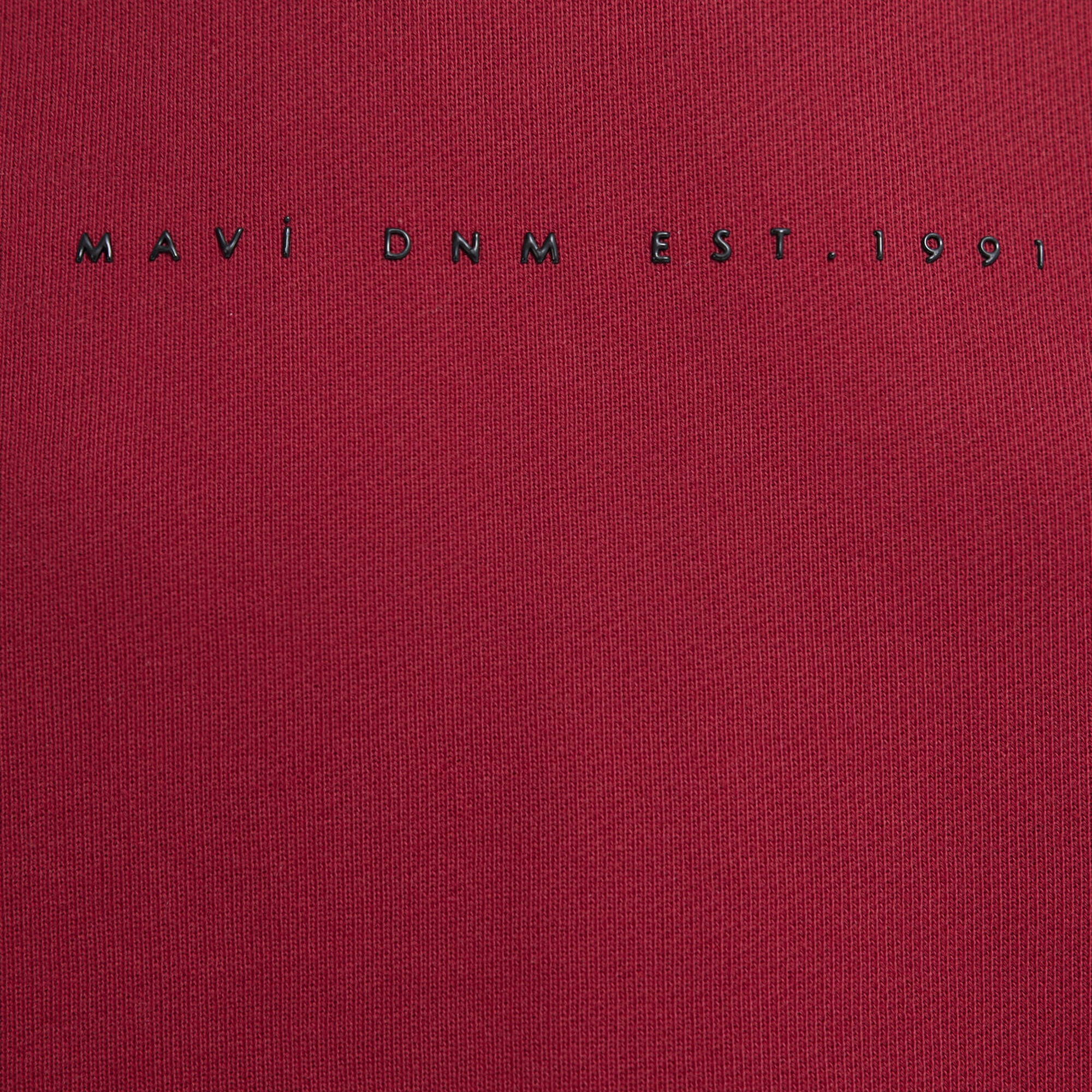 Mavi Mavi Denim Baskılı Kırmızı Sweatshirt 1S10525-70424