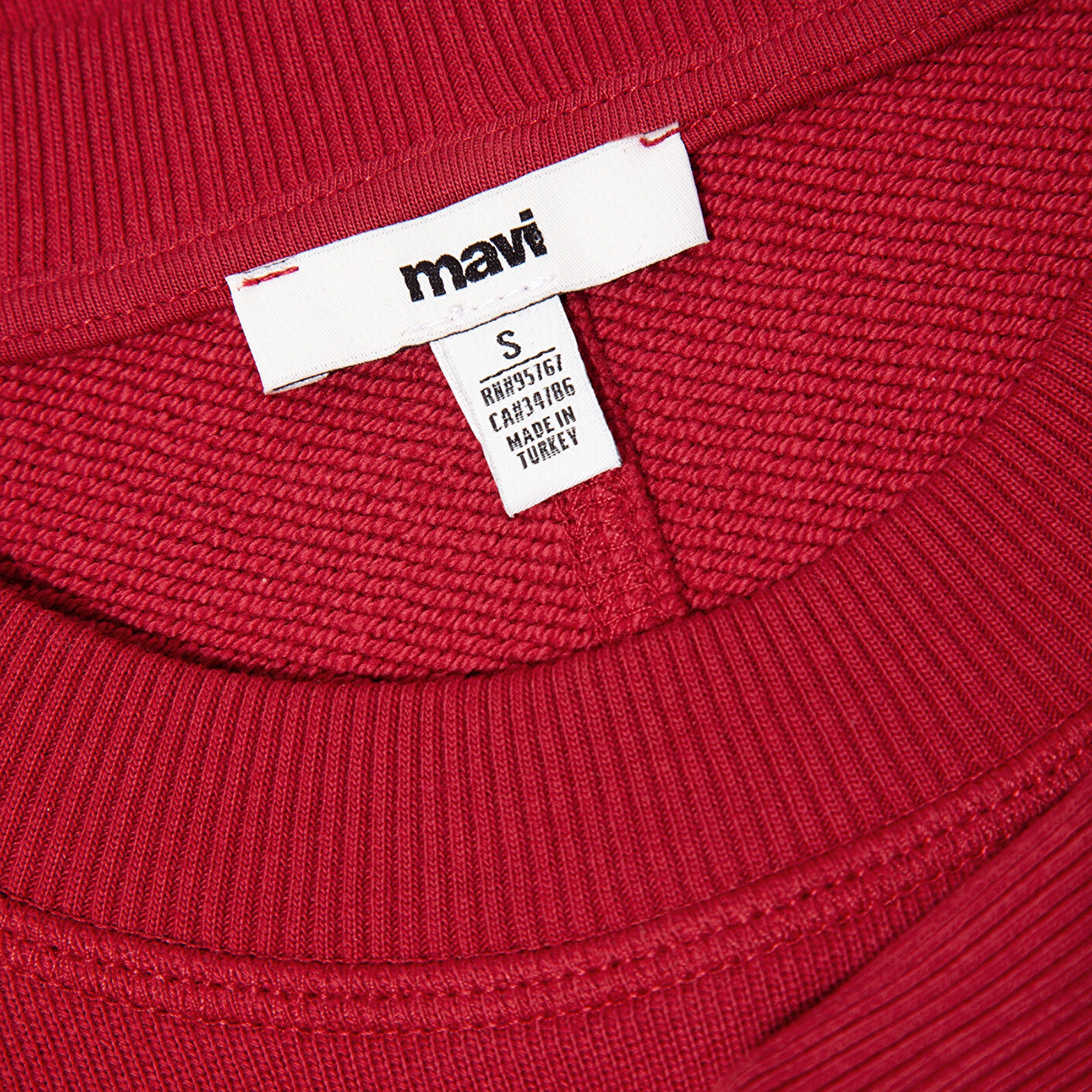Mavi Mavi Denim Baskılı Kırmızı Sweatshirt 1S10525-70424