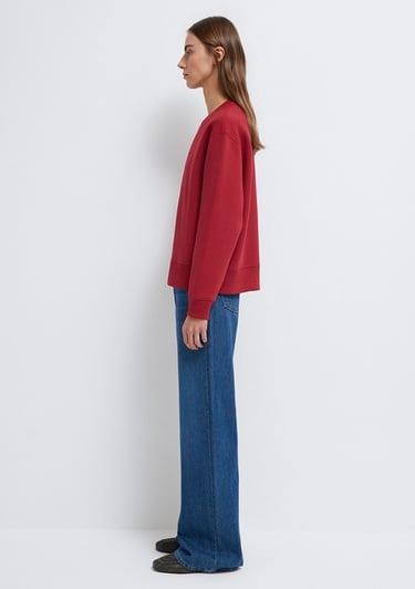  Mavi Mavi Denim Baskılı Kırmızı Sweatshirt 1S10525-70424