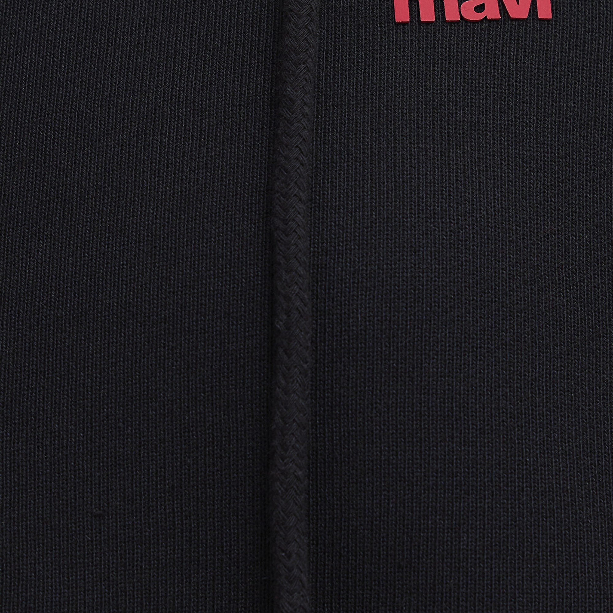 Mavi Mavi Logo Baskılı Kapüşonlu Siyah Sweatshirt 1S10531-900