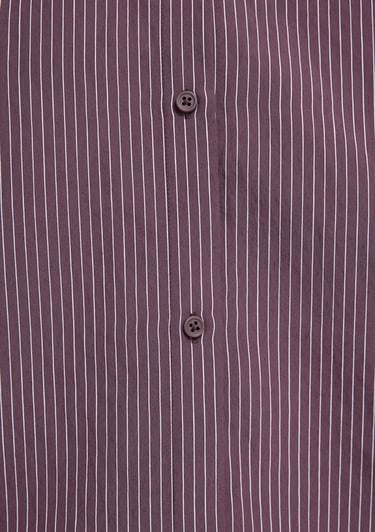  Mavi (TENCEL™) Liyosel Karışımlı Çizgili Gömlek Regular Fit / Normal Kesim 1211374-91569