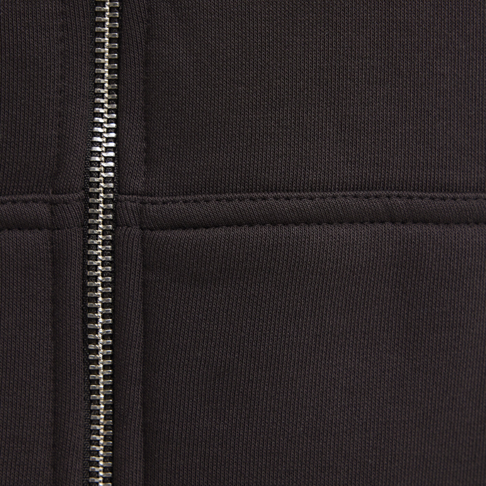 Mavi Kapüşonlu Fermuarlı Kahverengi Basic Sweatshirt 0S10277-70219