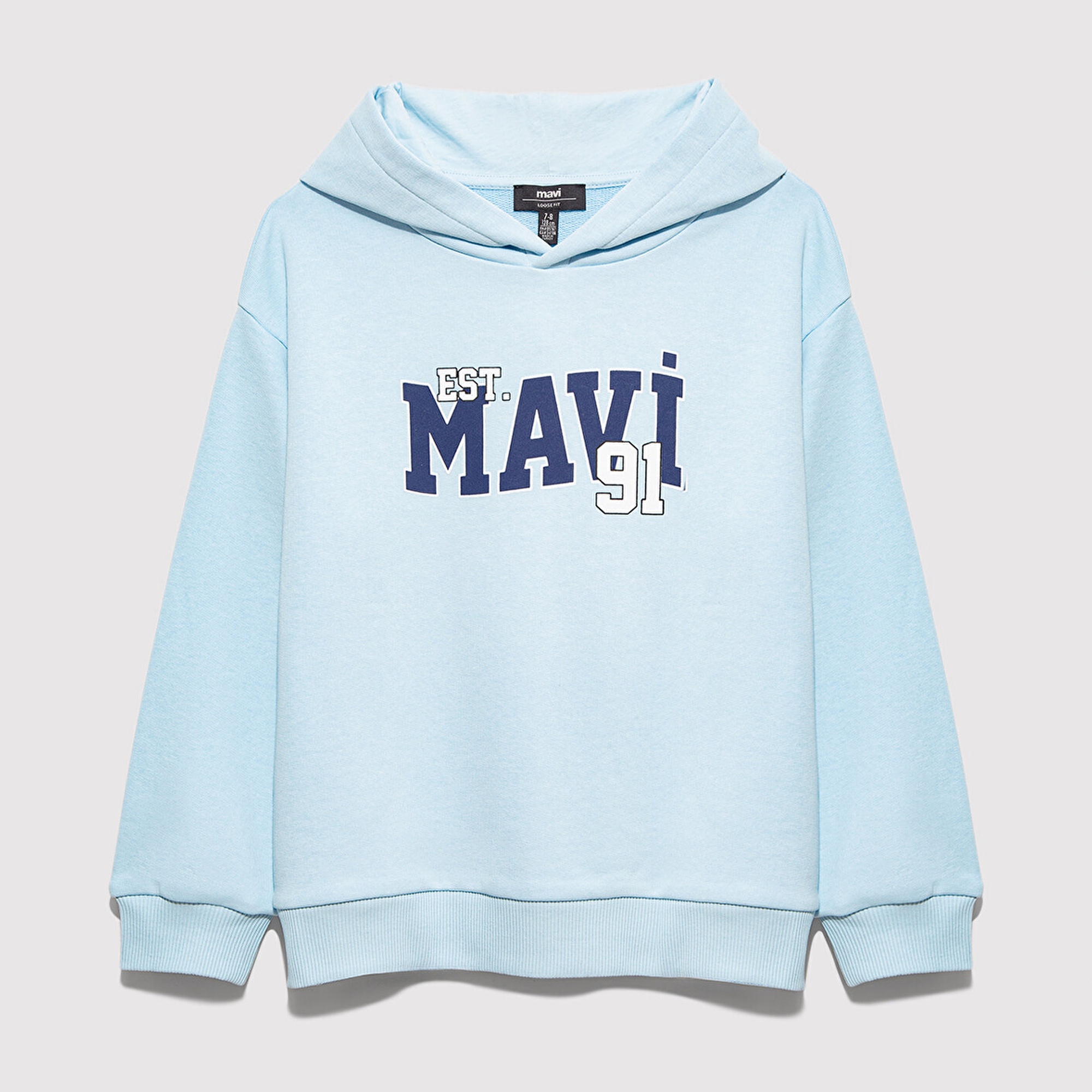 Mavi Mavi Logo Baskılı Mavi Tişört 6S10139-89314