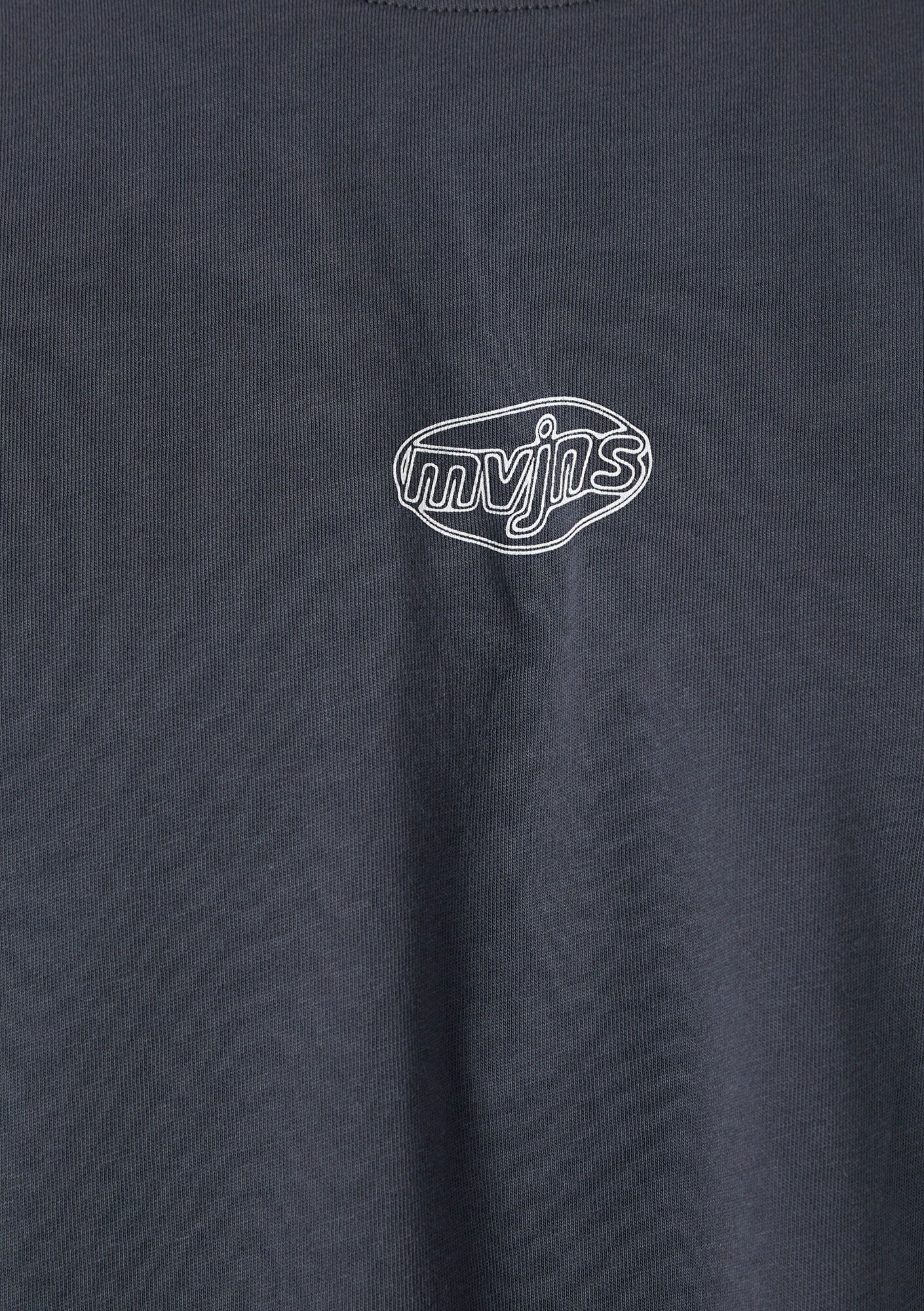 Mavi MVJNS Baskılı Antrasit Tişört Oversize / Geniş Kesim 0613215-80955