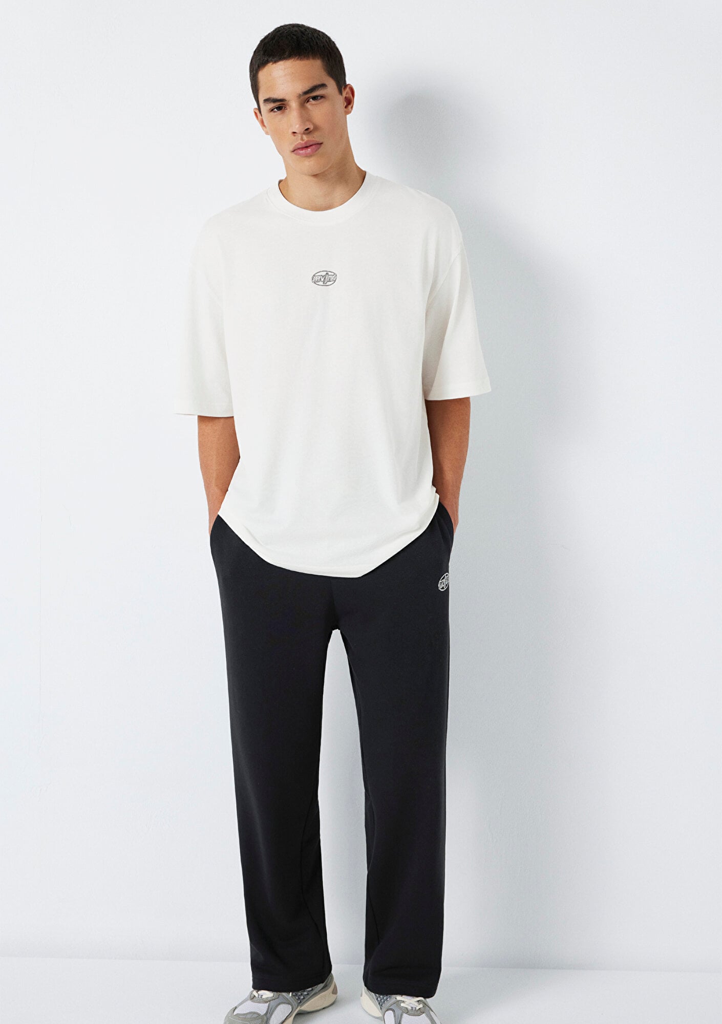 Mavi MVJNS Baskılı Kahverengi Tişört Oversize / Geniş Kesim 0613215-87875