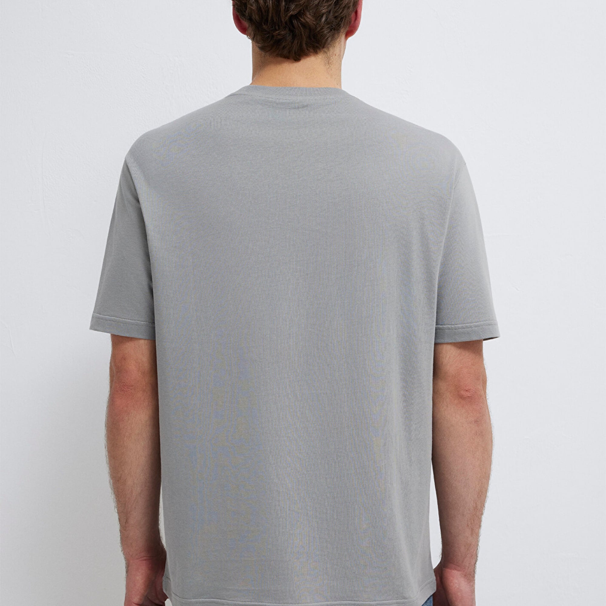 Mavi 2li Erkek Basic Tişört Loose Fit / Bol Rahat Kesim 0612317-90609